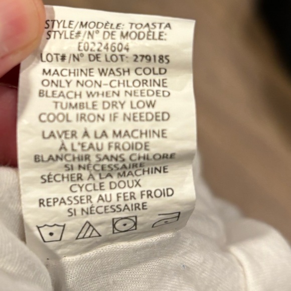 Theory 38 Asymmetrical Short Sleeve T-shirt Dress - Picture 4 of 4